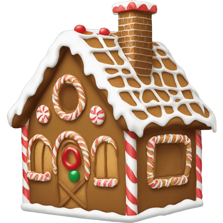 gingerbread house  emoji