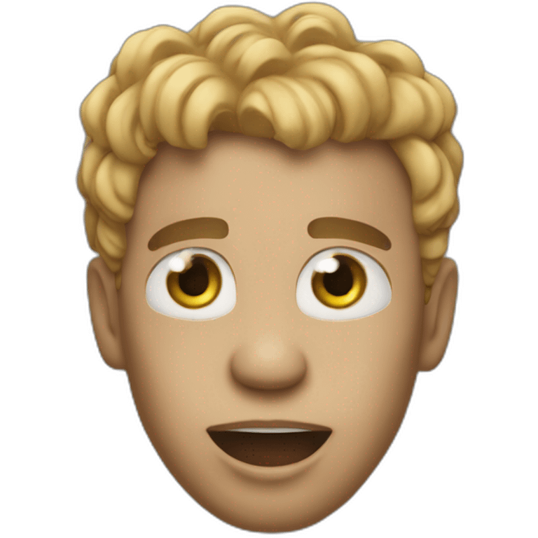 Le chanteur Ninho emoji