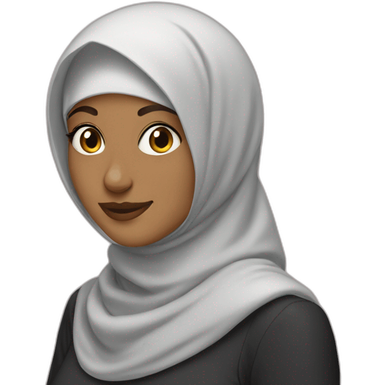 hijabi webmaster emoji