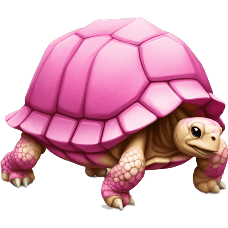 pink tortoise  emoji