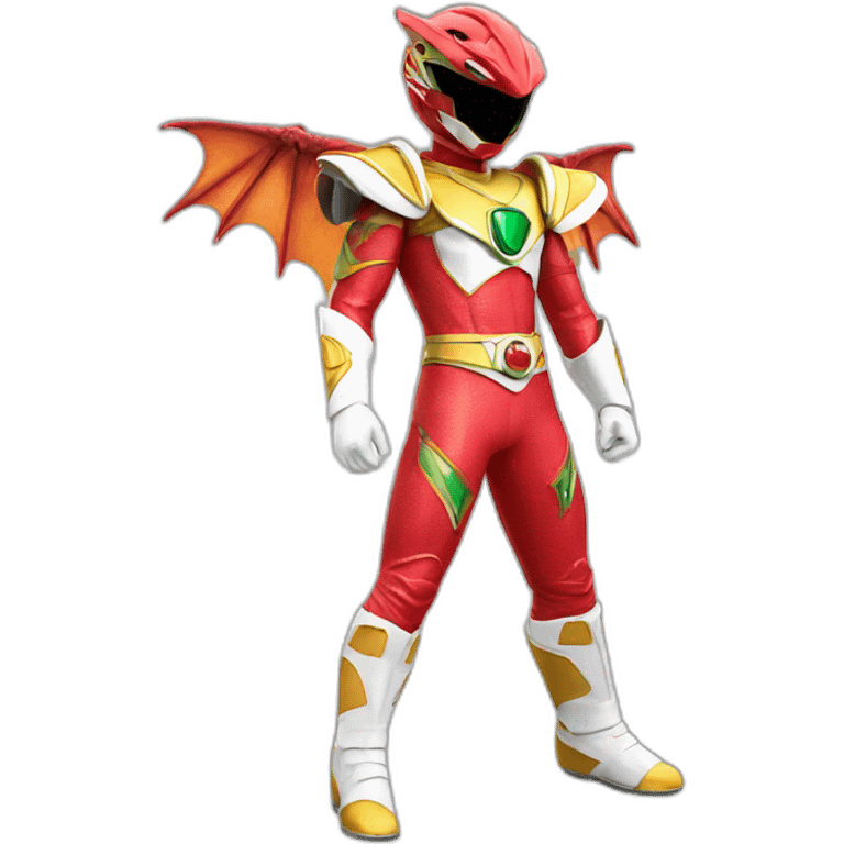 dragon power ranger full body emoji