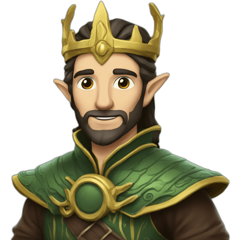 Turgon High King of the Noldorin Elves emoji