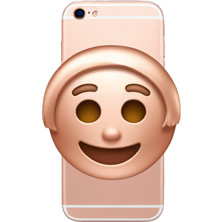 rose gold iphone pro emoji