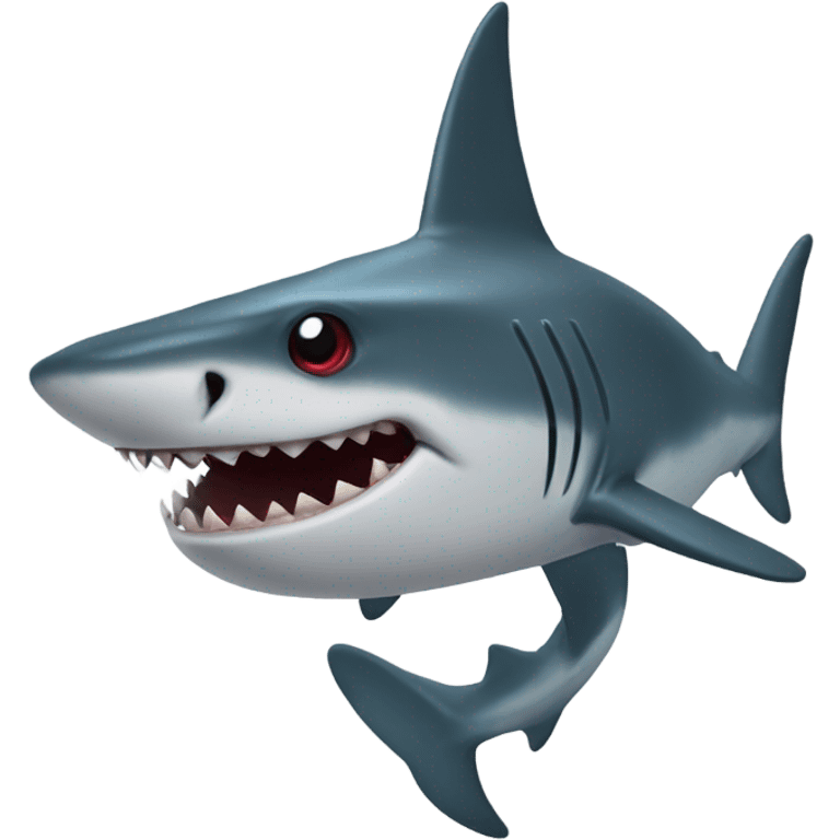 Hammer head shark Christmas emoji