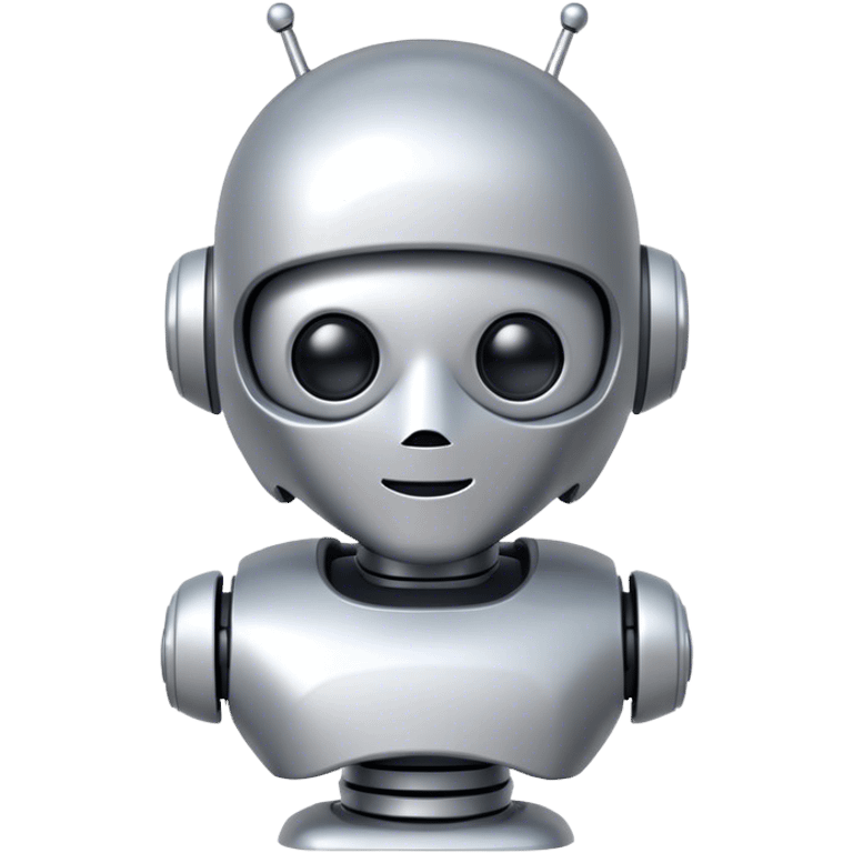 a robot emoji