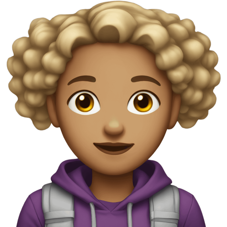 Light skin teenage girl  emoji