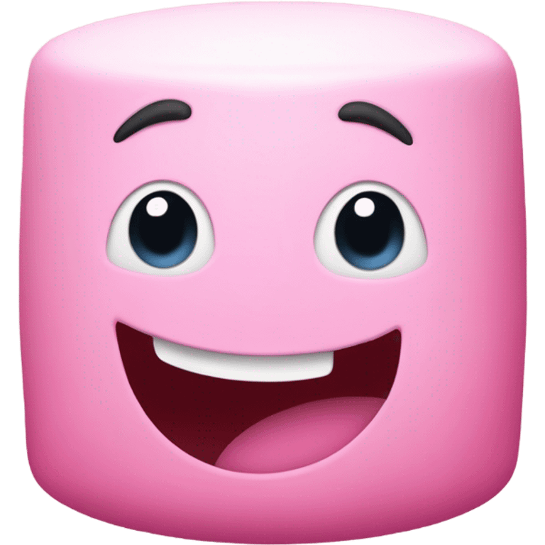 pink marshmallow devious emoji