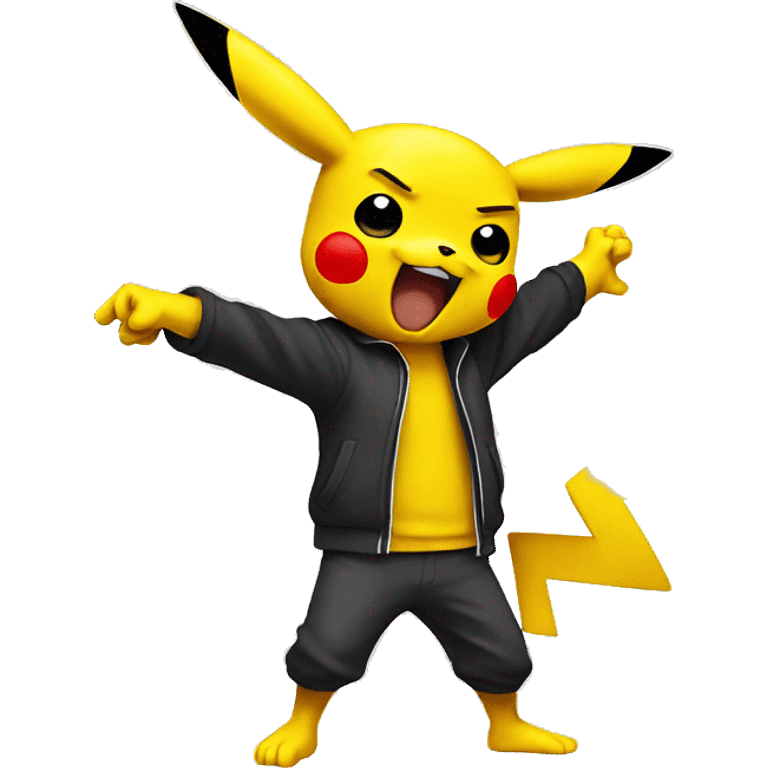 Dab Pikachu  emoji