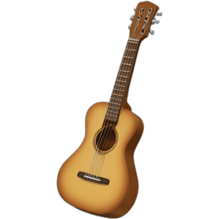 Erlandskian 3 String Guitar Instrument Ethnic emoji