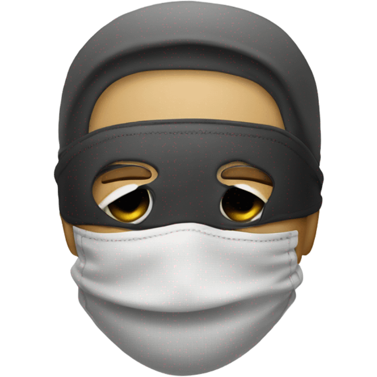 Money with a ski mask emoji