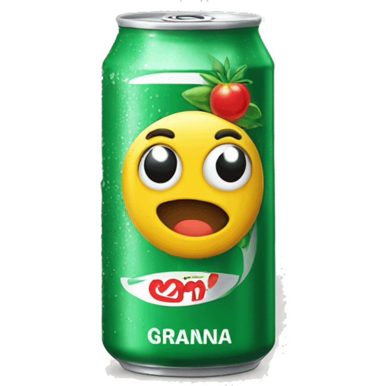 a can of guaraná soft drink emoji