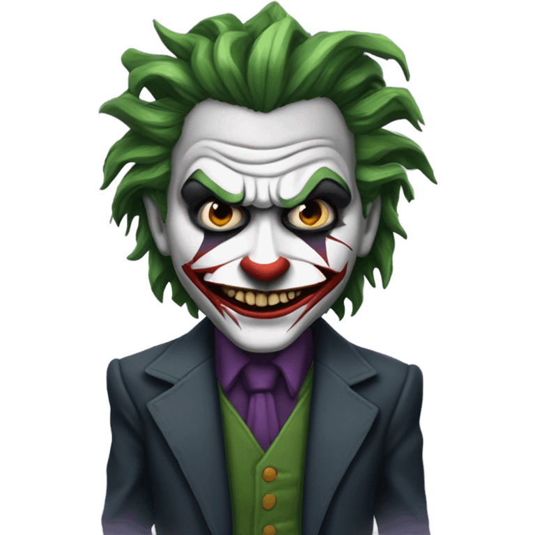 The Batman‘s Joker, but much more evil emoji