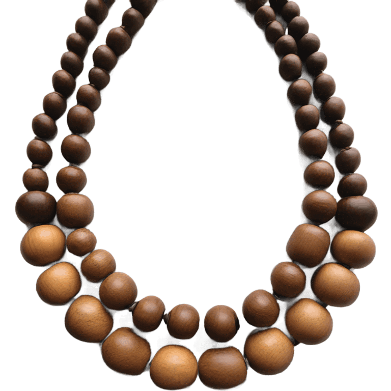 brown necklace emoji