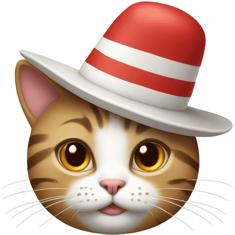 Cat in the hat emoji