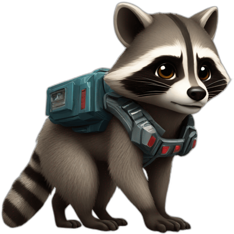 racoon guardian of the galaxy emoji