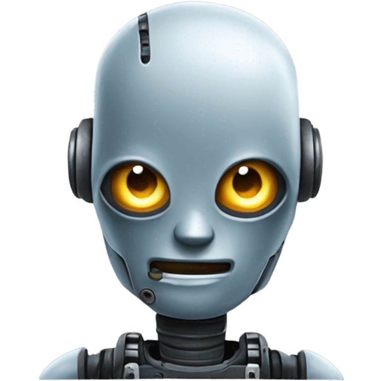 Robot gritando emoji