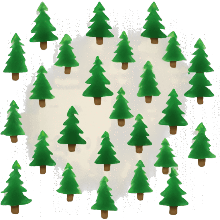 Gender neutral Christmas tree emoji