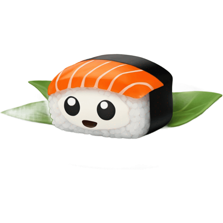 sushi on a plate emoji