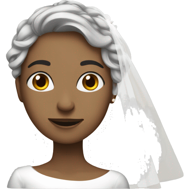 White wedding  emoji