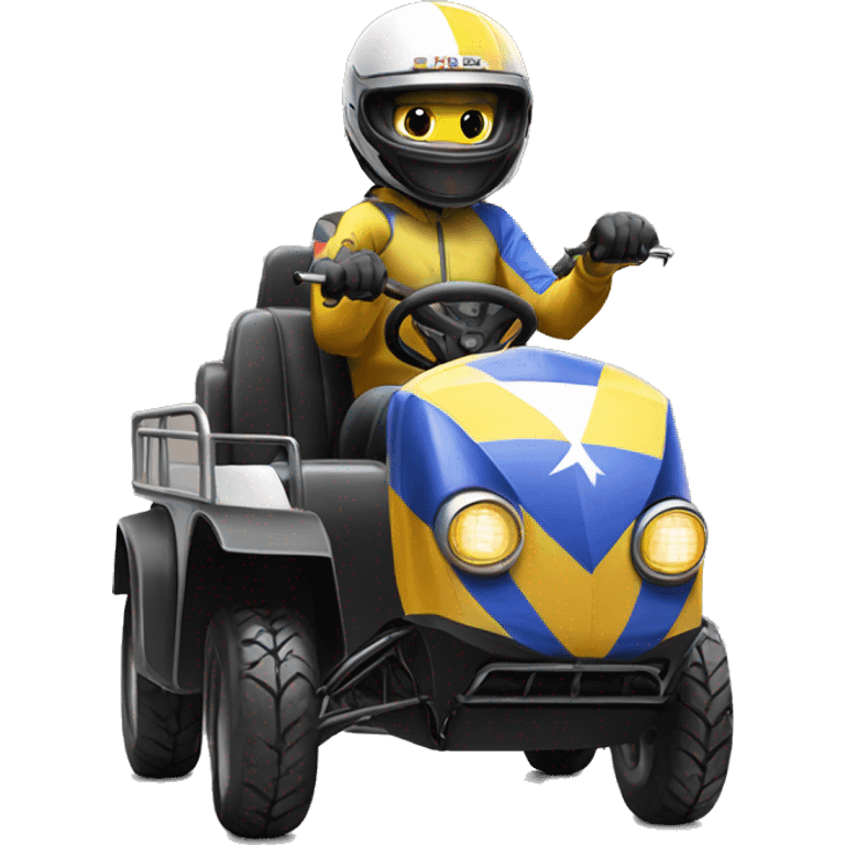 Extreme racing Tuk tuk cross kart  emoji