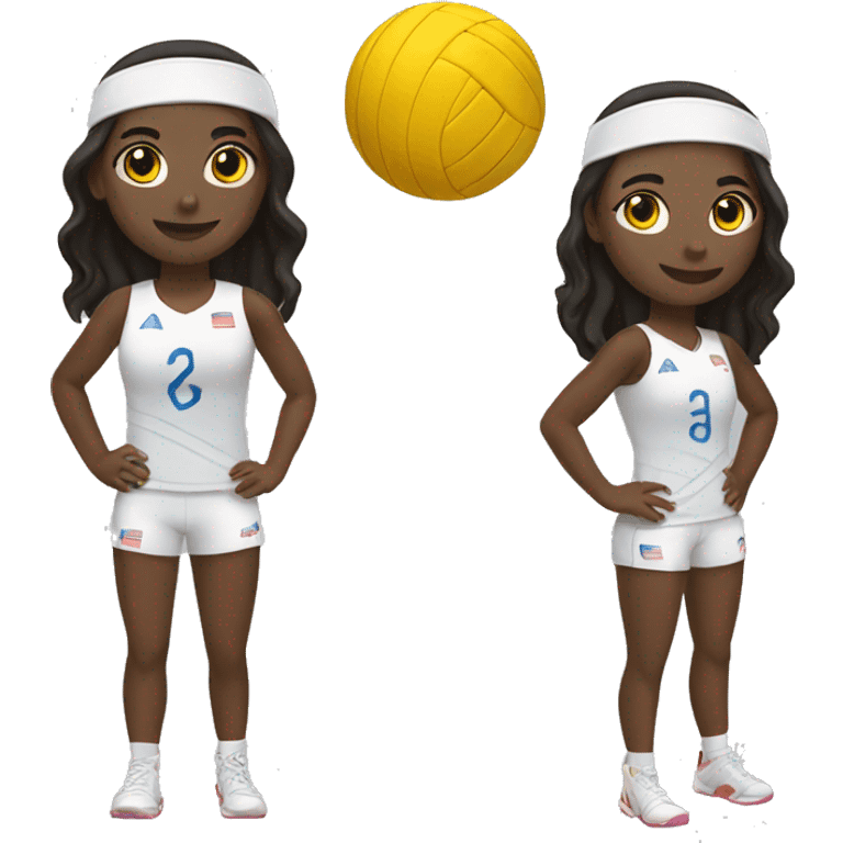 summer olympics girl volleyball emoji