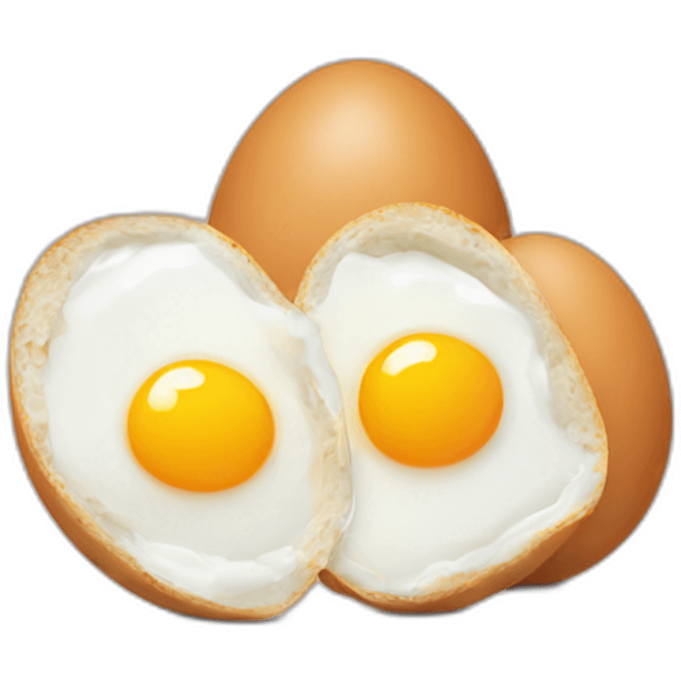 eat eggs emoji