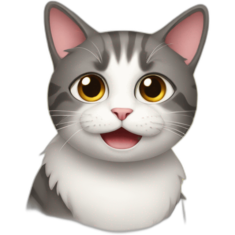 Cat new year  emoji