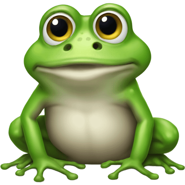 Smelly frog  emoji