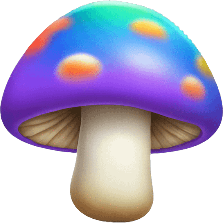 Rainbow mushrooms emoji