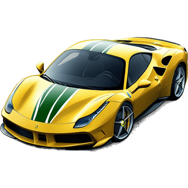 Ferrari 488 pista emoji