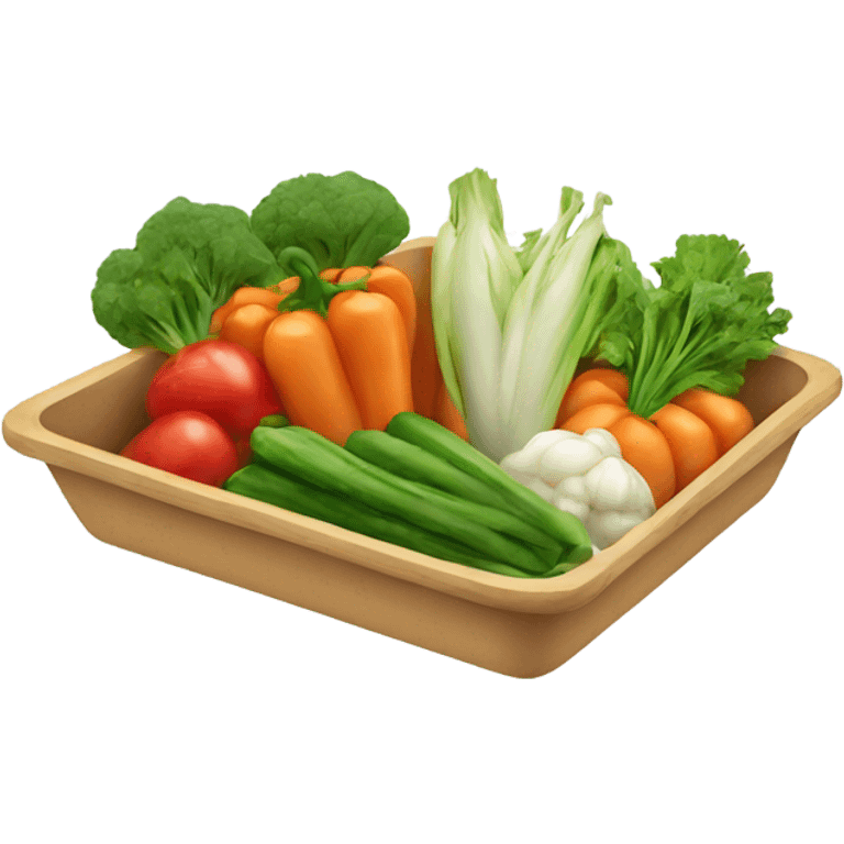 Vegetable tray  emoji