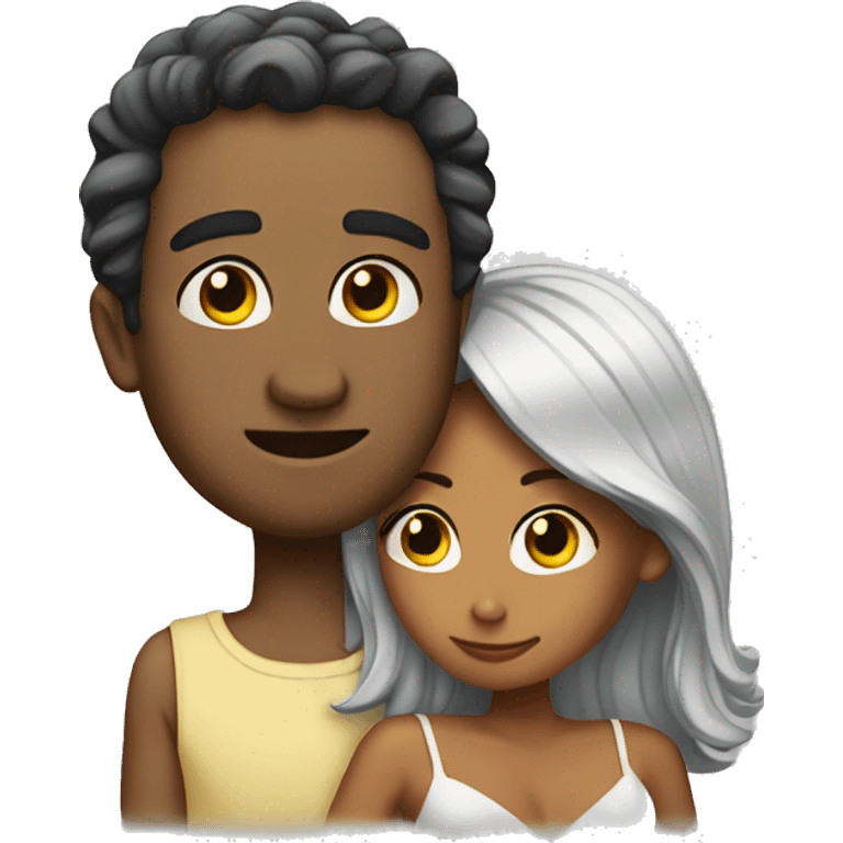 A couple who will never break up emoji