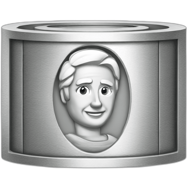 Euro billet argent emoji