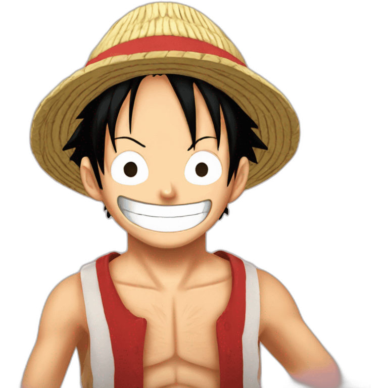 Luffy one piece emoji