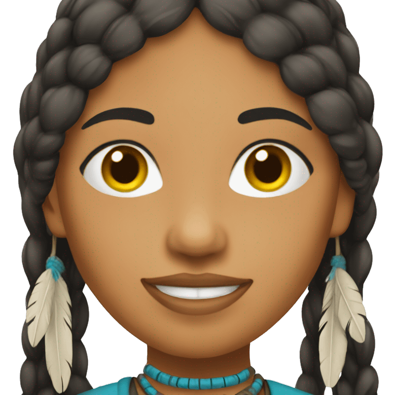 native american women emoji