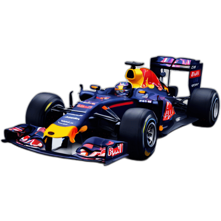 Formula one red Bull emoji