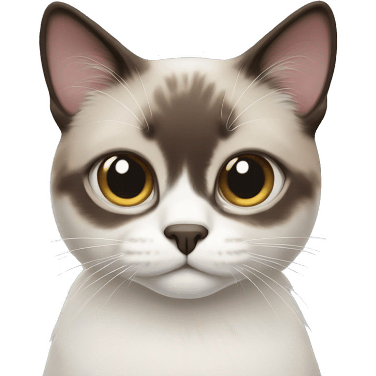 snowshoe cat emoji