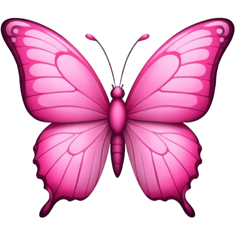 Butterfly pink  emoji