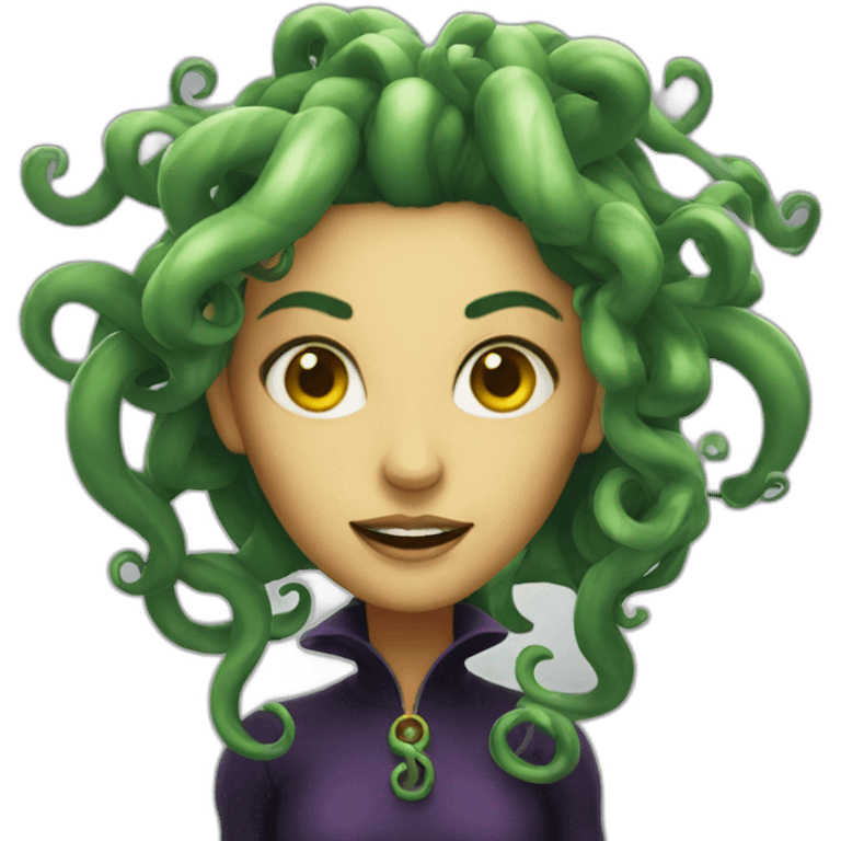 Witch medusa emoji