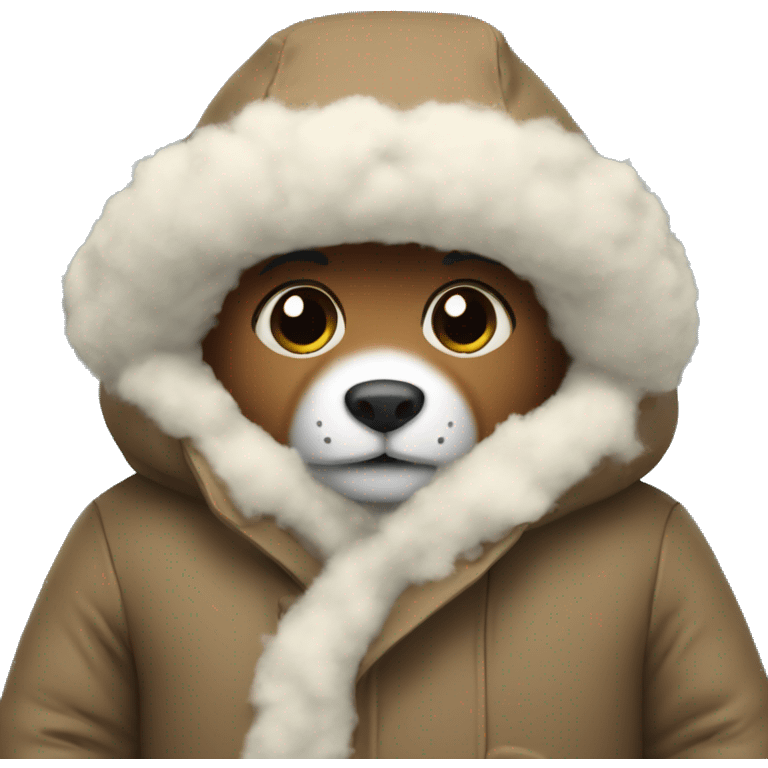 winter coat emoji