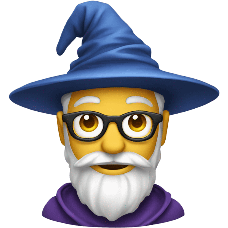 designer wearing a wizard hat emoji