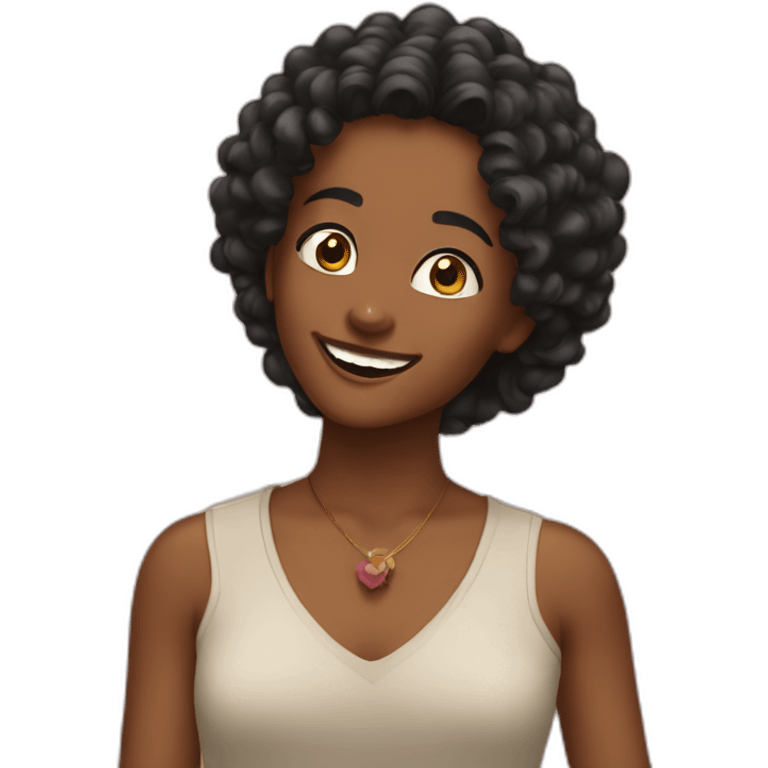 Happy asmara emoji