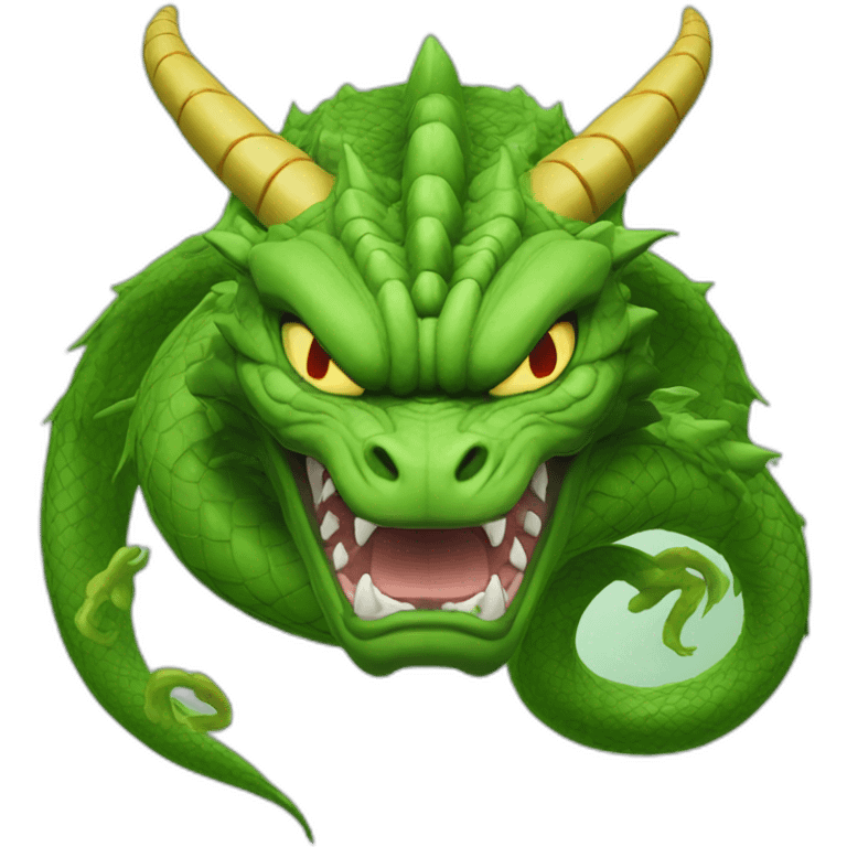 Judgemental shenron emoji