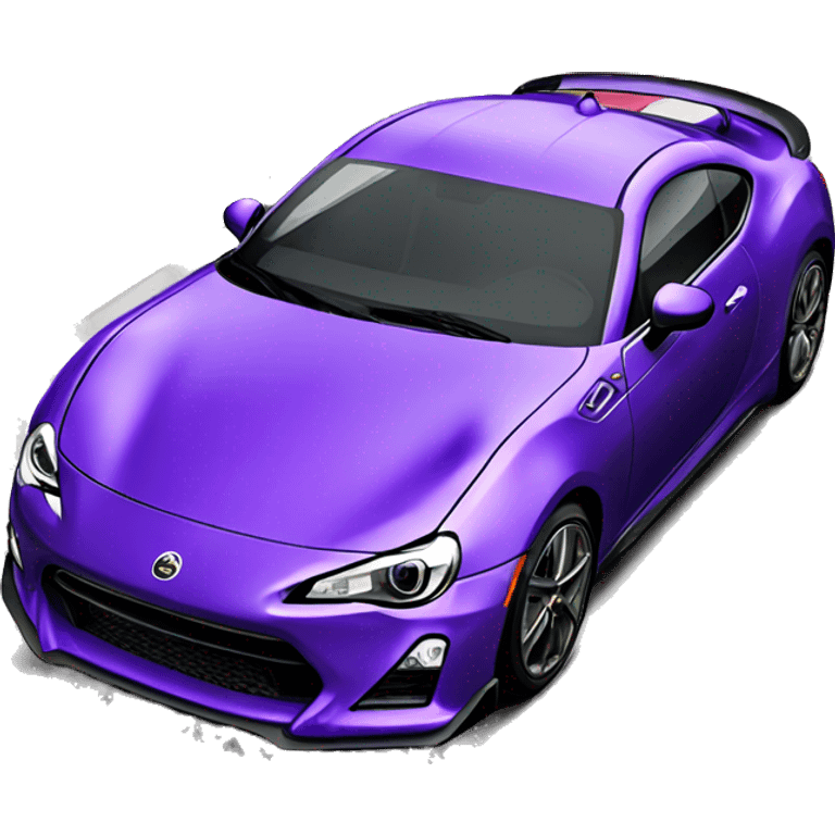 purple gt86 aero  emoji