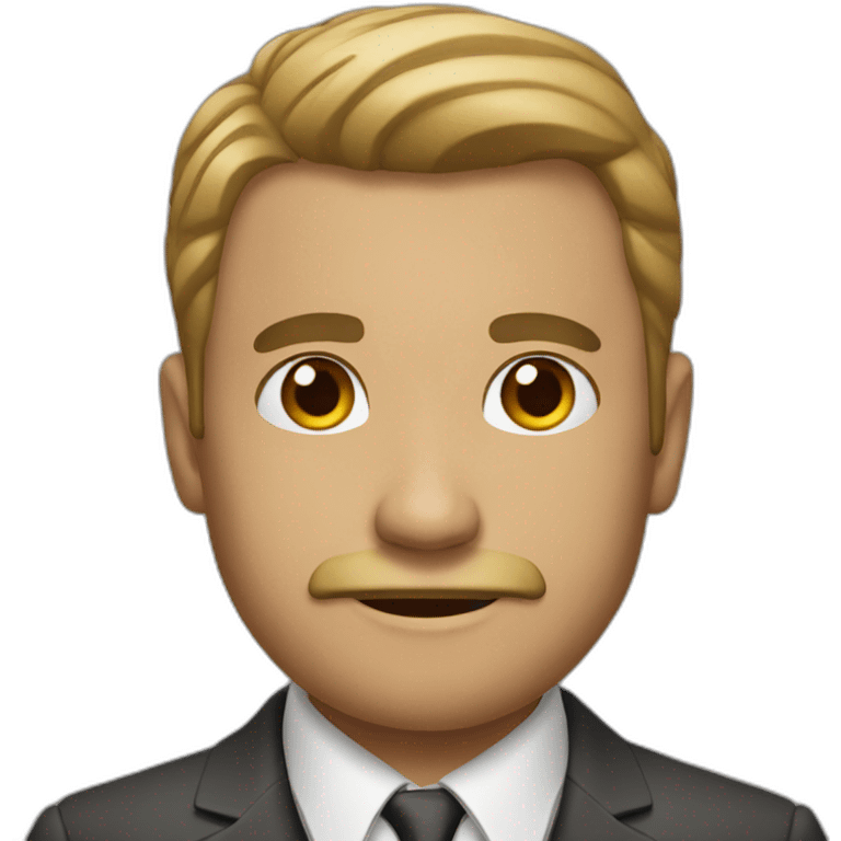 Gentleman emoji