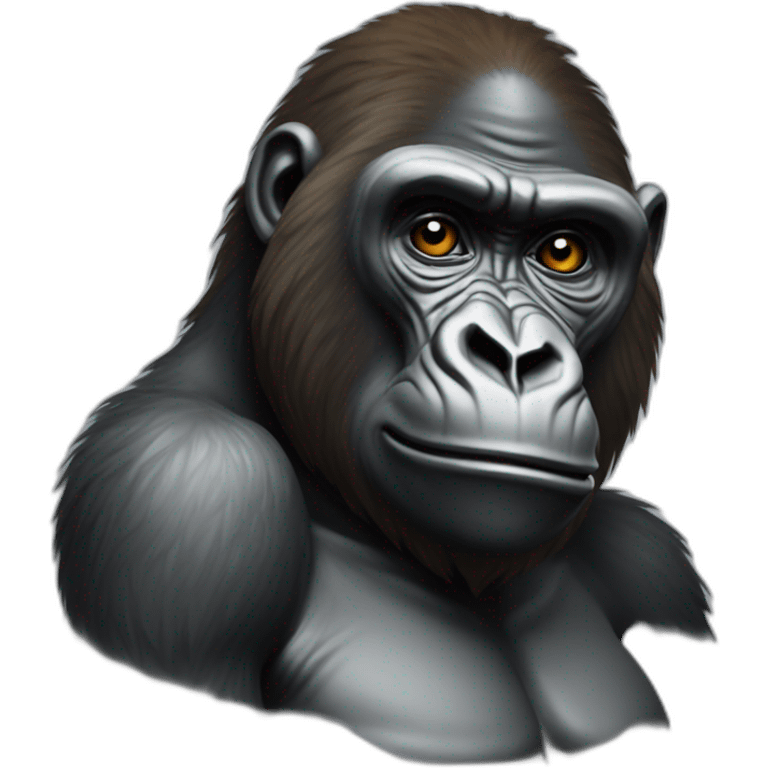 un gorilla in sicilia emoji