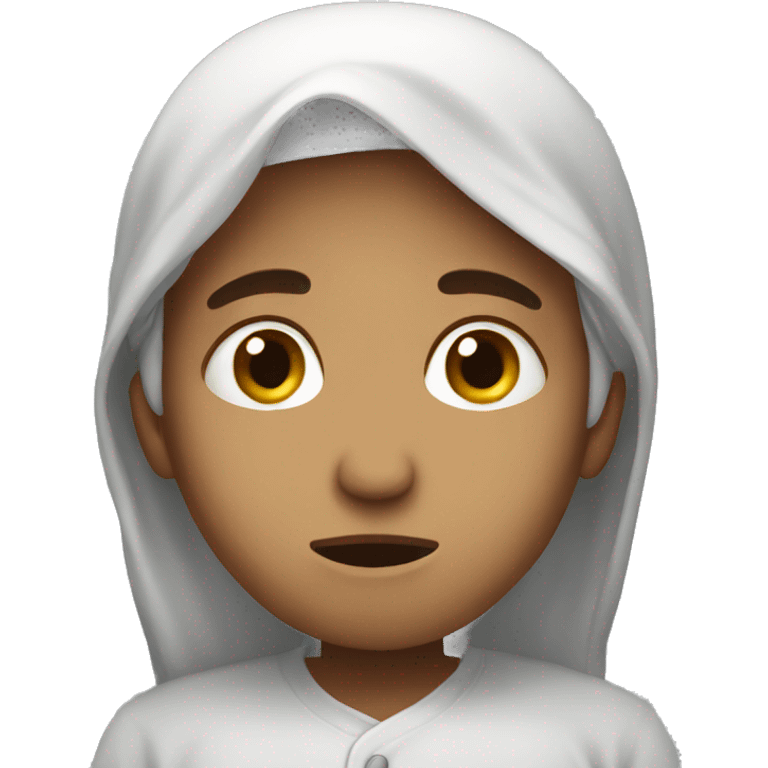 Muslim crying emoji