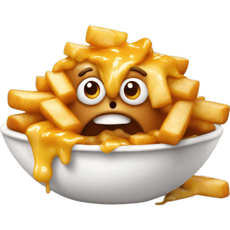  poutine qui mange emoji