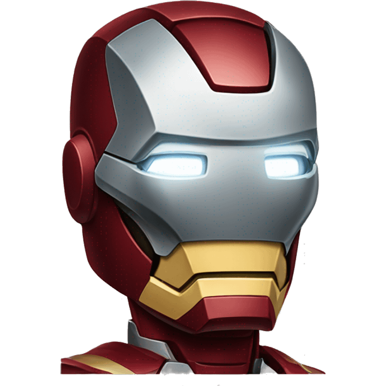 iron man and four stars emoji