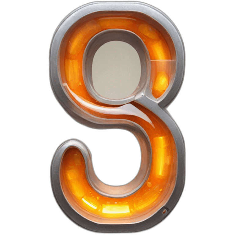 nixie tube letter q emoji